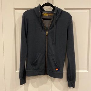 Aviator Nation Bolt zip up sweatshirt size xs